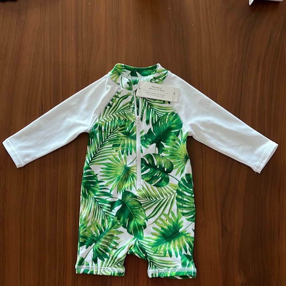 Janie and Jack Baby Rash Guard 6-12 Months